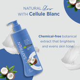 VI-JOHN Saffron Natural Fairness Body Lotion – Coconut Milk | Deep Hydration & Radiant Glow | For All Skin Types | 400ml